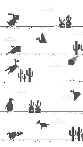 Dino Rabbit Dino Run Away