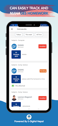 Android application The Celebration Co-Ed School screenshort