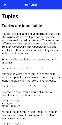 LearnPython for Every One Screen 3