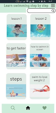 learn swimming step by stepのおすすめ画像3