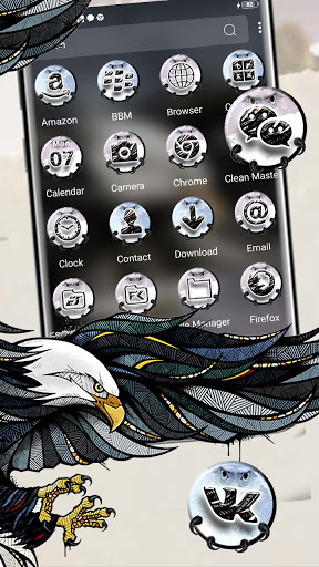 Eagle Painting Theme Screen 2