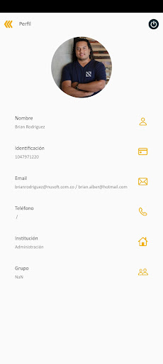 Android application educa.city chat screenshort