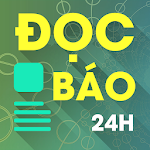 Cover Image of Download Doc Bao 24h - Bao moi, Tin moi lien tuc 24 gio 2.3.2 APK