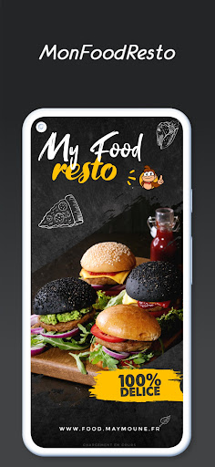 Android application My Food Resto screenshort