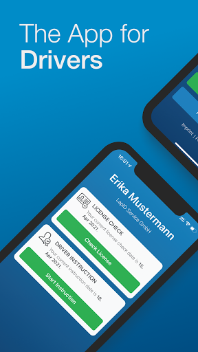 Android application LapID Driver screenshort