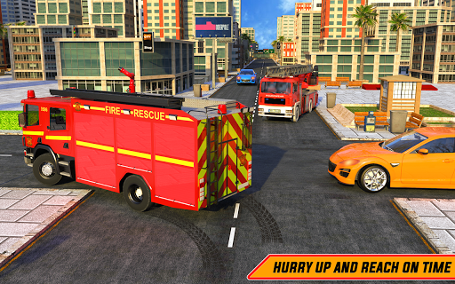 American FireFighter Truck : City Emergency Rescue APK MOD – Monnaie Illimitées (Astuce) screenshots hack proof 2