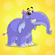  Animals and Animal Sounds: Game for Toddlers, Kids 