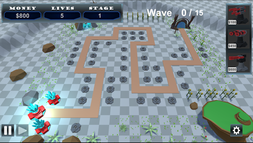 Android application Tower Defense 3 screenshort