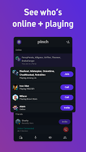 Pinch – Voice Chat for Gamers, Friends  Teammates Apk 3