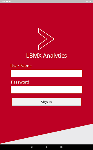 LBMX Analytics Screen 3
