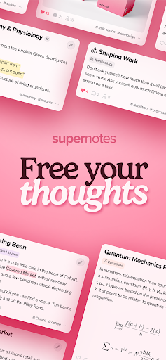 Android application Supernotes – Notes & Journal screenshort