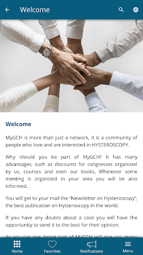 MyGCH Screen 3