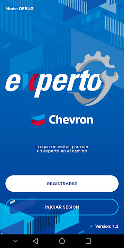 Android application Experto Chevron screenshort