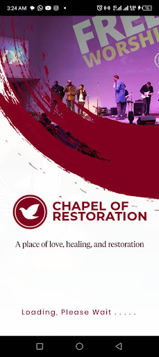 Android application Chapel of Restoration screenshort