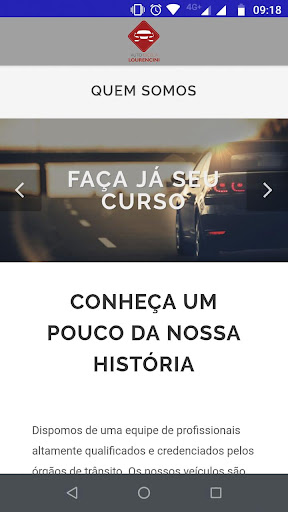 Autoescola Lourencini Screen 2