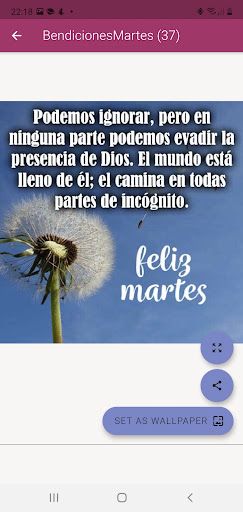 Una Semana Llena de Bendición Screen 3