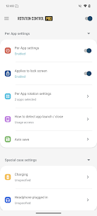 Rotation Control Pro APK [Paid] 4