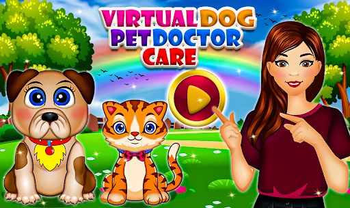 Android application Virtual Dog Pet Doctor Care screenshort