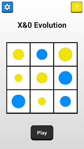 Android application X&O Evolution screenshort