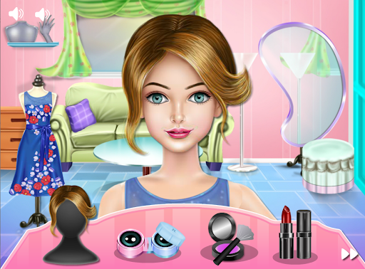 Girls makeup and dressup games