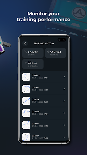 AMAZY Move2Earn Fitness App Screen 3