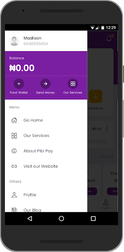 Pibi Pay Screen 3
