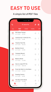 Captura de Pantalla 5 PDF Reader - PDF Signer App android