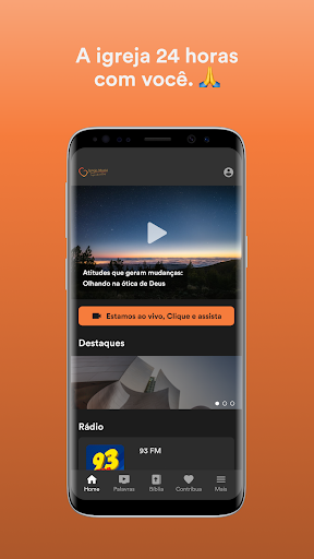 Android application Igreja Moriá screenshort