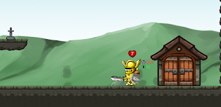 The knight's adventure. - Screenshot 2