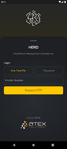 Android application Herd - Employee App screenshort