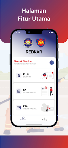 Android application REDKAR screenshort