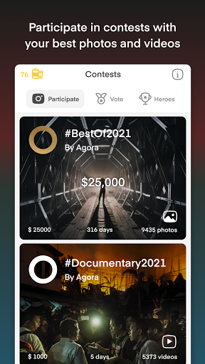 Agora - NFTs/Art/Awards  screenshots 1