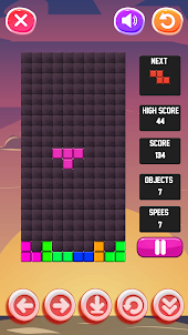 Sunset Blocks Puzzle Game