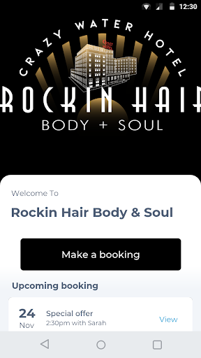 Android application Rockin Hair Body & Soul screenshort