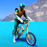 BMX Cycle Race: Superhero Game icon
