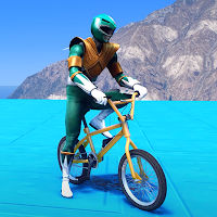 BMX Cycle Race: Superhero Game