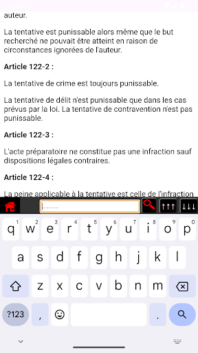 Code Pénal du Burkina Faso Screen 3