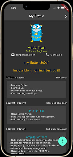 Android application rualucky - Keep Moving Forward screenshort