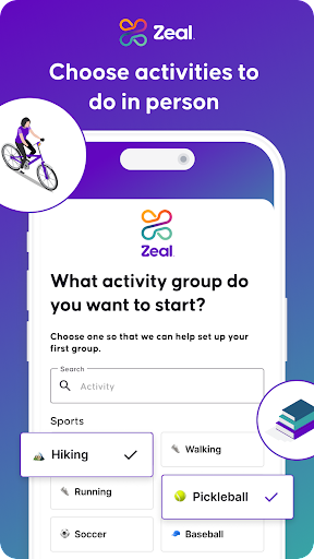 Zeal - Activities with Friends Screen 3