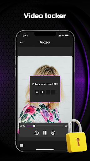 Private Photo Locker with Pin Screen 3