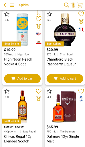 Android application New Golden Wine & Liquor screenshort