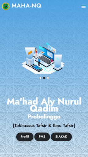 Android application MAHANQ screenshort
