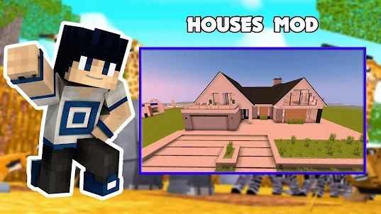 Houses Mod for Minecraft PE