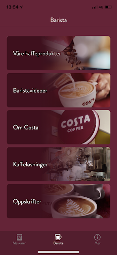 YourCoffee Screen 2