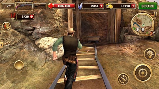 Pistola de combate del oeste Screenshot