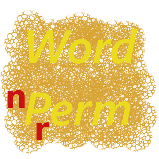 Word Permutation  Icon