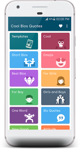 Android application Bio Quote Ideas screenshort