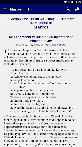 Android application Ilianen Manobo Bible screenshort