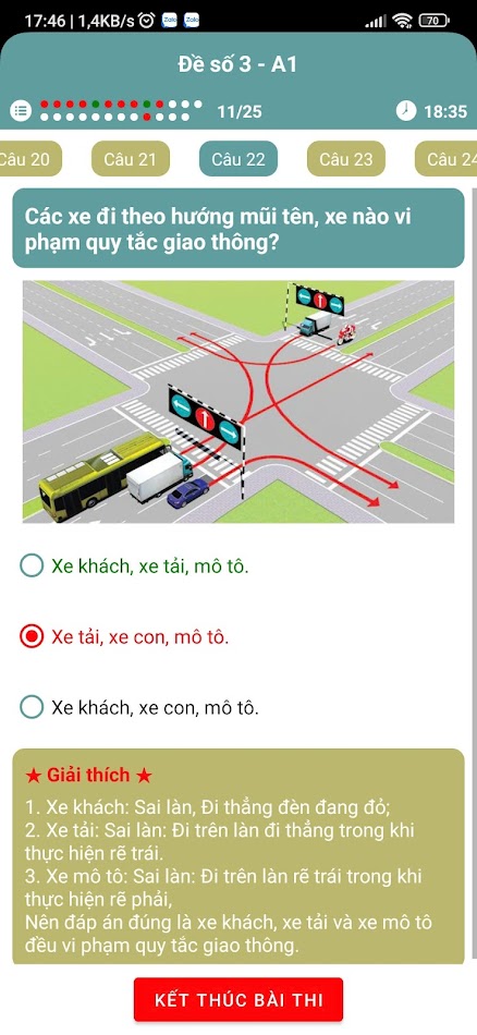 #5. Ôn thi GPLX (Android) 由: Nguyễn Thị Mai Trang