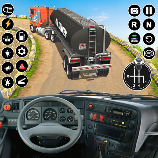 Oil Tanker Truck Driving Game  Icon